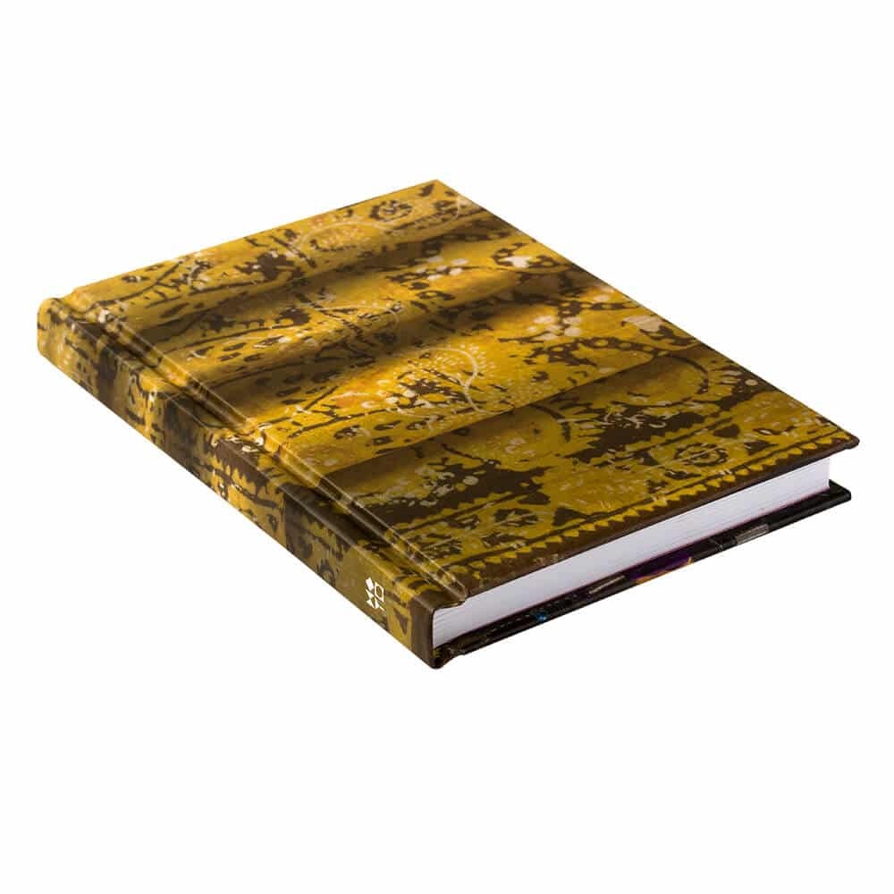 מחברת בדגם צניף צהבהב