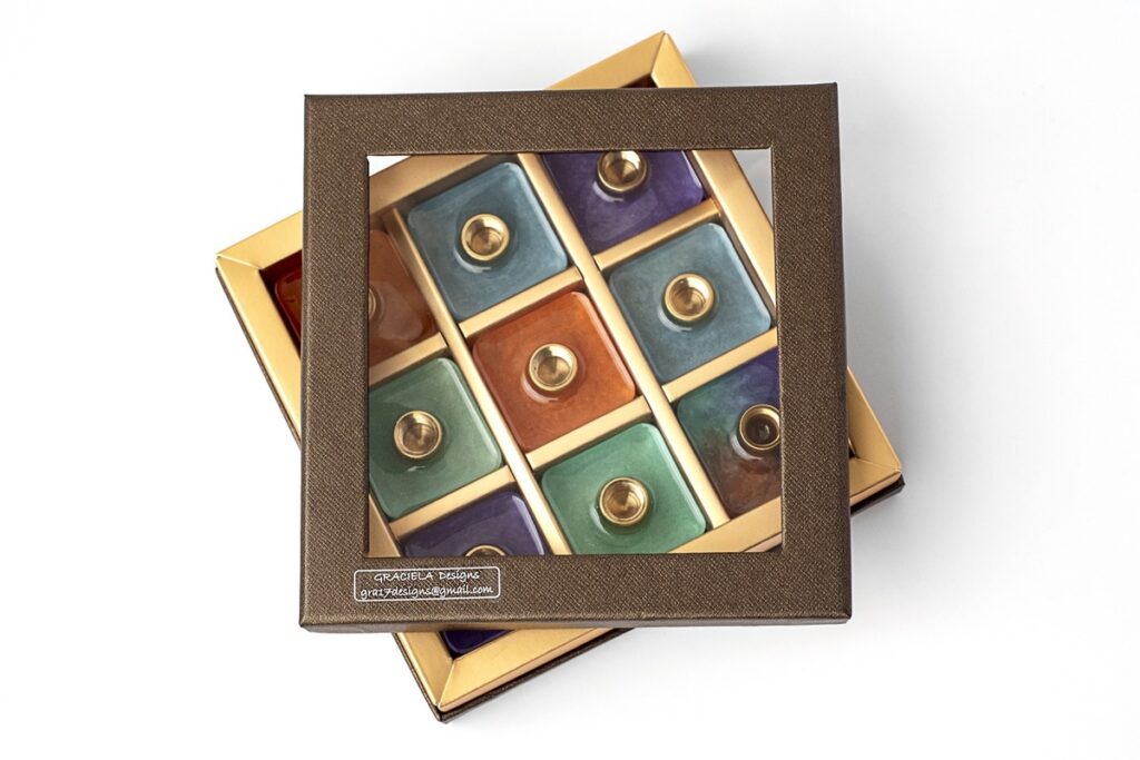 חנוכיית קוביות מודולרית