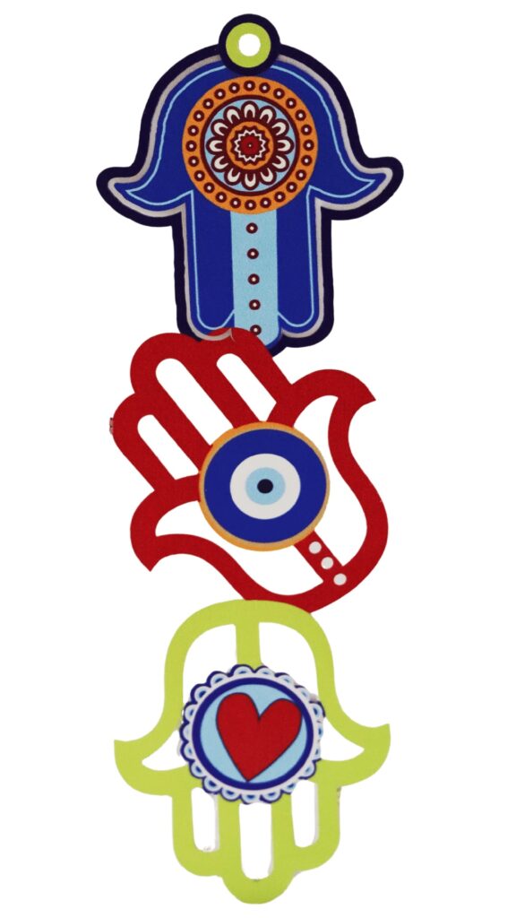 קישוט קיר - שלישייה - חמסה