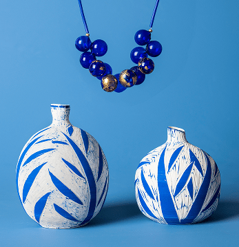 כדים כחול לבן